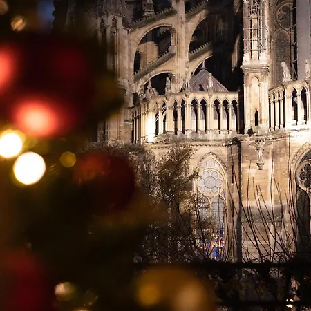 Les 7 Anges - Parking, Vue Cathedrale & Centre Historique Reims